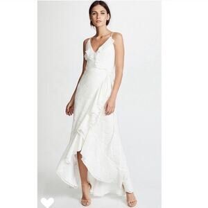 Yumi Kim Meadow Lace Wrap Dress.